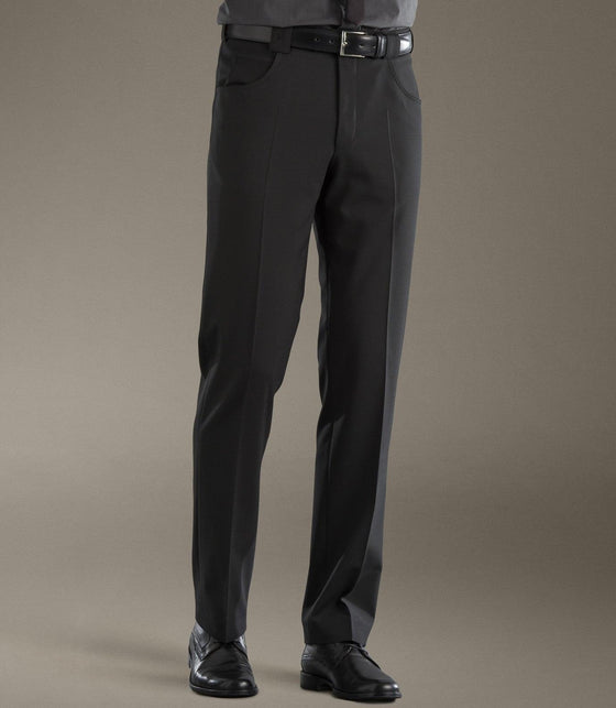 Meyer - Pantalon Diego 344 - Noir/09 - LE CAPITAINE D'A BORD - 1